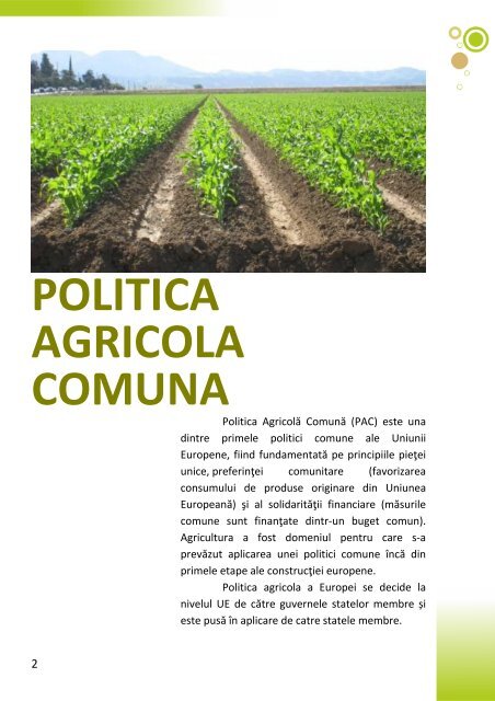 ghid privind politica agricola comuna si ... - Europe Direct Iasi