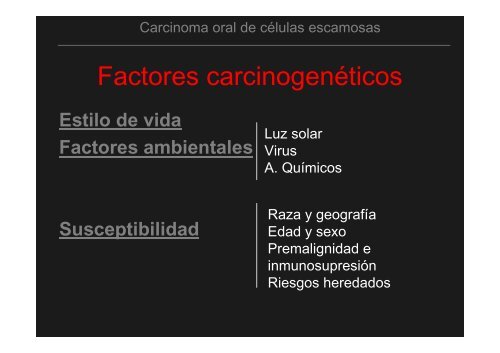 Curso Diagnóstico precoz del cáncer oral.