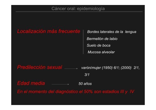 Curso Diagnóstico precoz del cáncer oral.