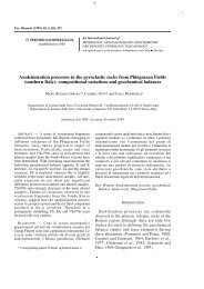 Full text - Dipartimento di Scienze della Terra - Sapienza