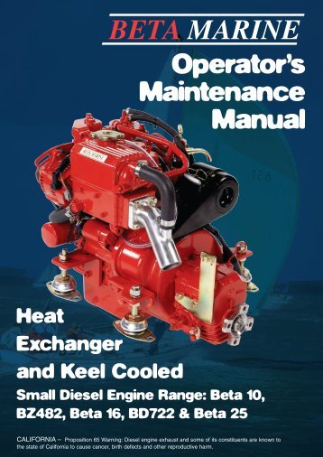 Operator's Maintenance Manual - BlueMoment