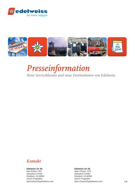 PDF Datei - Edelweiss Air AG