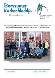 Ausgabe 2 -  April 2010 - Evangelisch-reformierte Kirchengemeinde ...