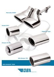 Exhaust Pipes - OBA S.r.l.