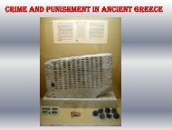 Crime And Punishment In Ancient Greece