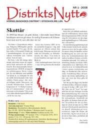 DistriktsNytt nr 1 -08.indd - HÃ¶rselskadades distrikt i Stockholms lÃ¤n