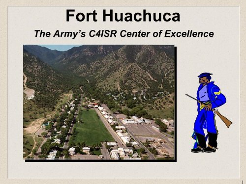 Ft. Huachuca Presentation