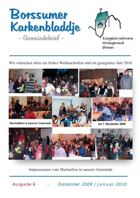 Ausgabe 6 - Dezember 2009 - Evangelisch-reformierte ...