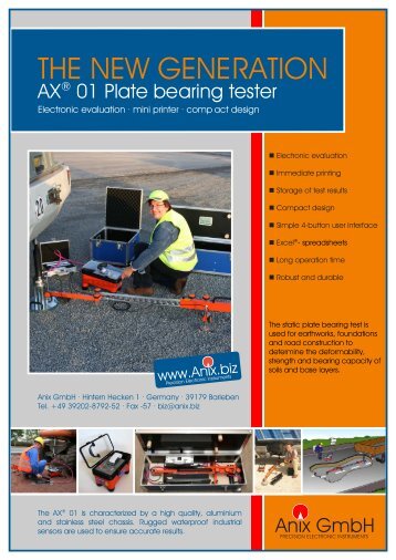 PDF Flyer AX 01 - Anix GmbH