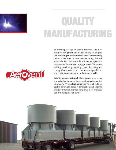 Download Company Profile - Aerovent