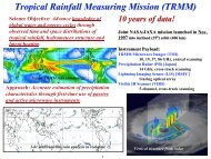 Tropical Rainfall Measuring Mission (TRMM)