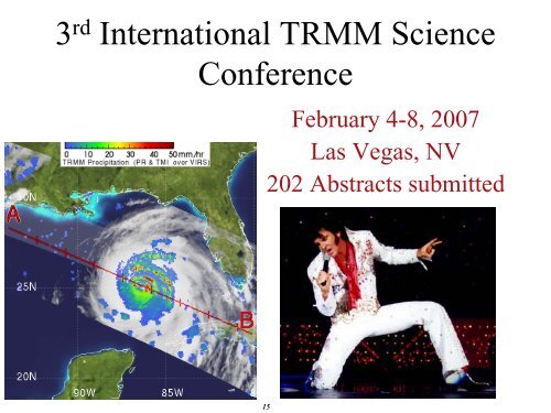 Tropical Rainfall Measuring Mission (TRMM)