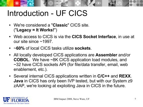 CICS - University of Florida