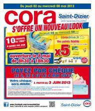 PAYEZ PAR CHÃ¨QUE - Cora