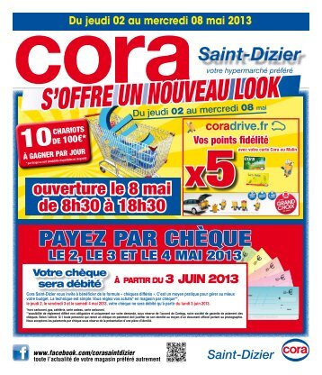 PAYEZ PAR CHÃ¨QUE - Cora