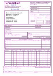 Personalblatt - Evangelischer Kirchenbezirk Reutlingen