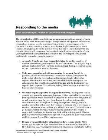 What to do when you receive an unsolicited media request