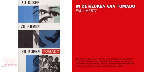 in de keuken van tomado Paul MerTZ