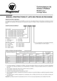 Commutateurs de niveau Ã  flotteur - Magnetrol International