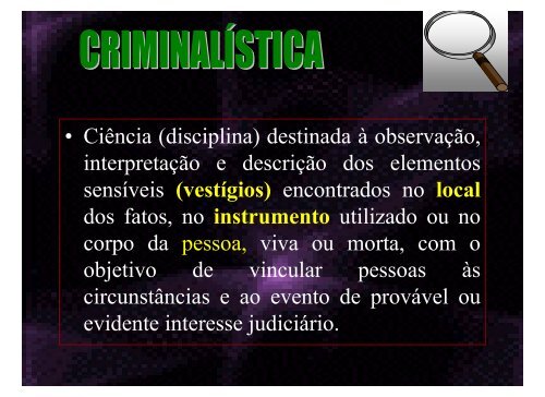 A Toxicologia Forense no Brasil Alice A da Matta Chasin - Palestras ...