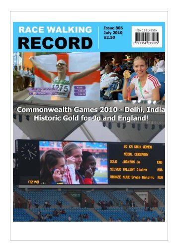Issue 806 - July 2010 - Race Walk UK
