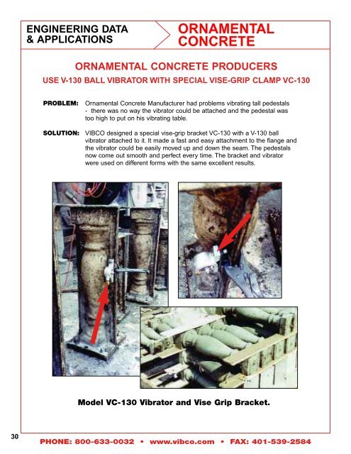 External Concrete Vibration - Bertda Services