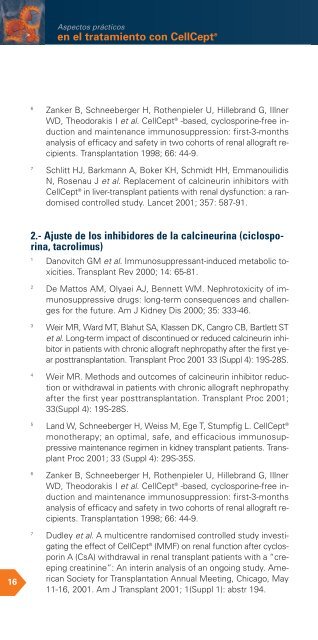 en el tratamiento con CellCept - Roche Trasplantes