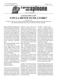 di Marco Lozza - NÂ° 14 - giornale dello spinone