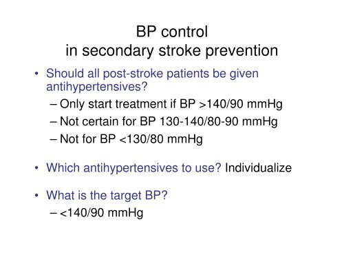 Acute ischemic stroke treatment in a nutshell