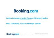 Anders Johansson, Senior Account Manager Sweden Mats ...