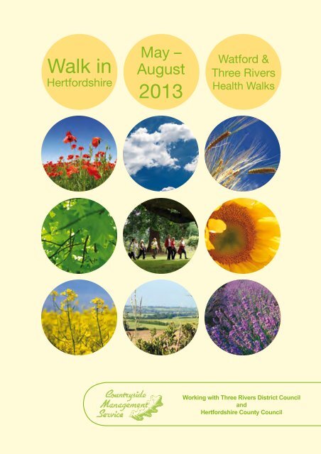to view and save the Watford & Three Rivers Health Walk leaflet (pdf)