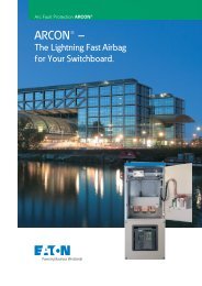 ARCON - The lightning fast airbag for your switchboard - Moeller
