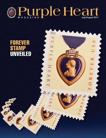 FOREVER STAMP UNVEILED - Military Order of the Purple Heart