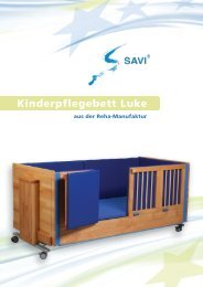 Kinderpflegebett Luke - Rehacare