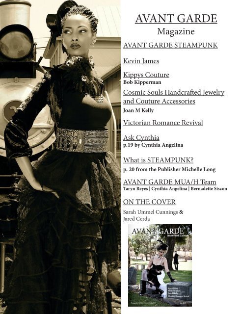 AVANT GARDE Magazine June Issue 2013