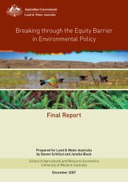 Final Report Breaking through the Equity Barrier in Environmental ...