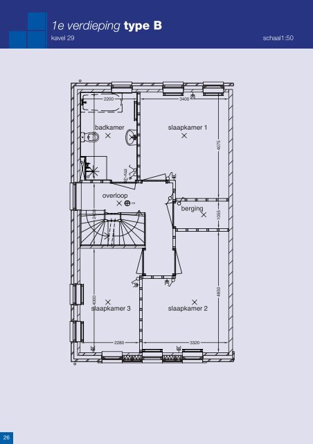 2e verdieping (zolder) - Nieuwbouw in Groningen