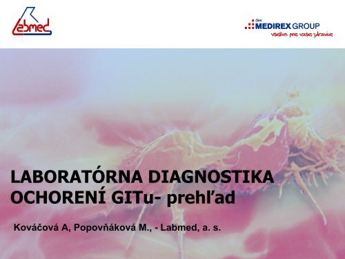 LaboratÃ³rna diagostika ochorenÃ­ GITu - eBenefit.sk