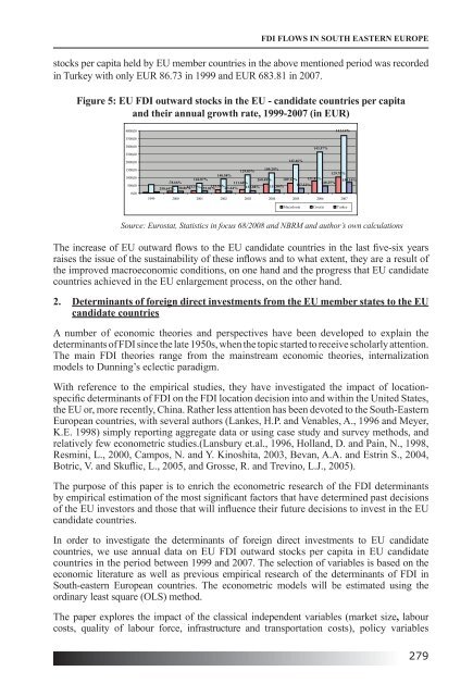 REGIONAL COOPERATION AND ECONOMIC INTEGRATION