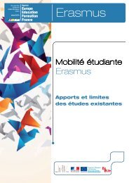 La mobilitÃ© Ã©tudiante Erasmus | Apports et limites des Ã©tudes ...