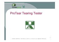 ProTear Tearing Tester - Garellodegiosa.it