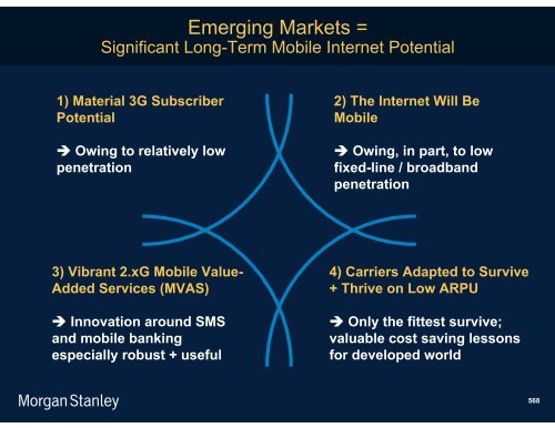 The Mobile Internet Report Key Themes*