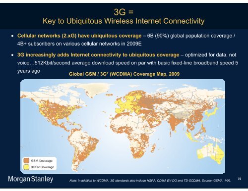 The Mobile Internet Report Key Themes*