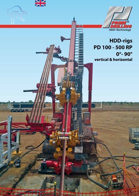 HDD-rigs PD 100 - 500 RP 0Â°- 90Â° - Prime Drilling GmbH