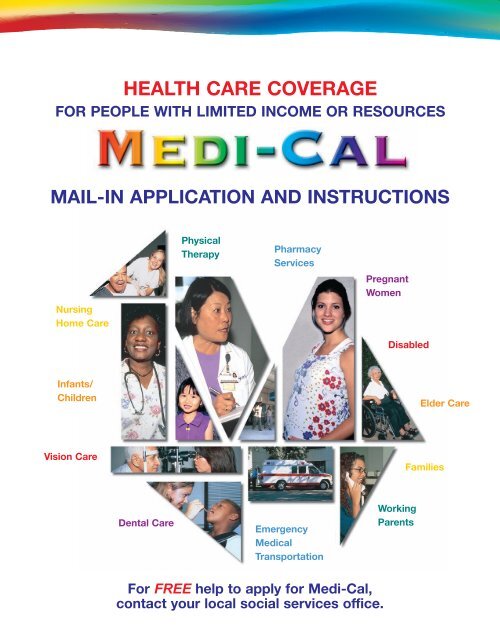 MediCal MailIn Application Introduction Department of Health
