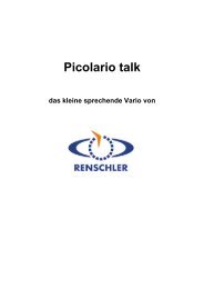 Picolario talk - Renschler Instruments