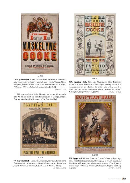 Conjuring & Circus: - Bloomsbury Auctions