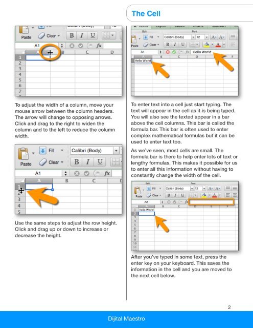 Spreadsheets: An Introduction