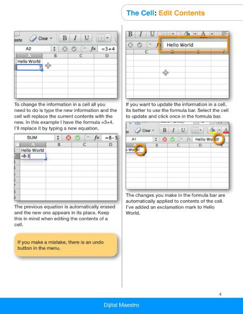 Spreadsheets: An Introduction