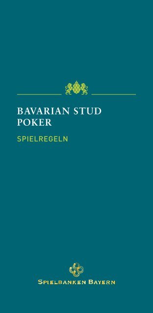 BAVARIAN STUD POKER - Spielbanken Bayern